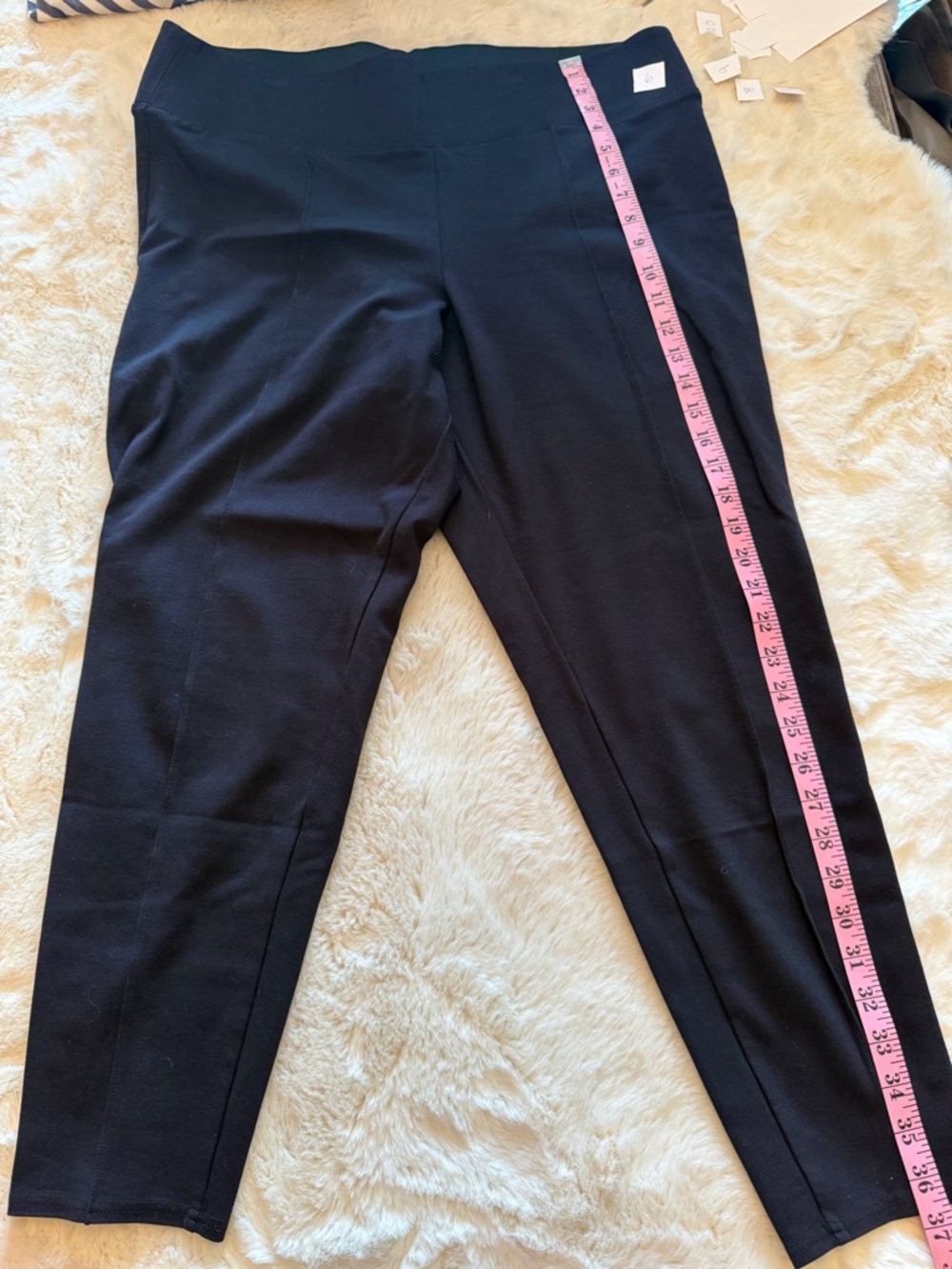 🖤 Nine West Black Pull-On Pants Leggings| Size XXL